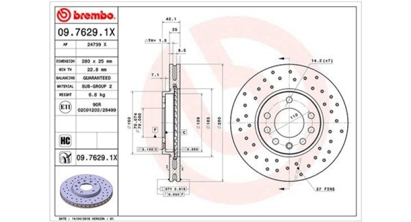 MAGNETI MARELLI Bremsscheibe