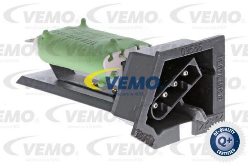 VEMO Regulator, passenger compartment fan Q+, original equipment manufacturer quality