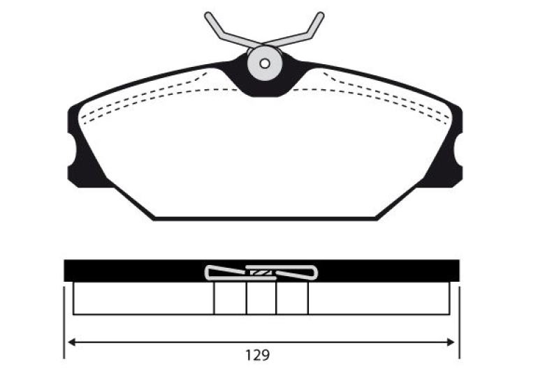 RAICAM Brake Pad Set, disc brake