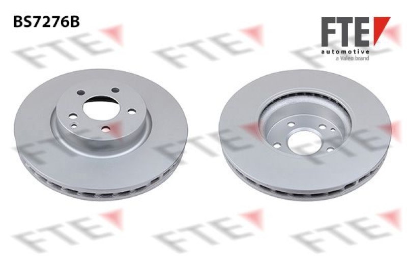 2x FTE Bremsscheibe COATED RANGE