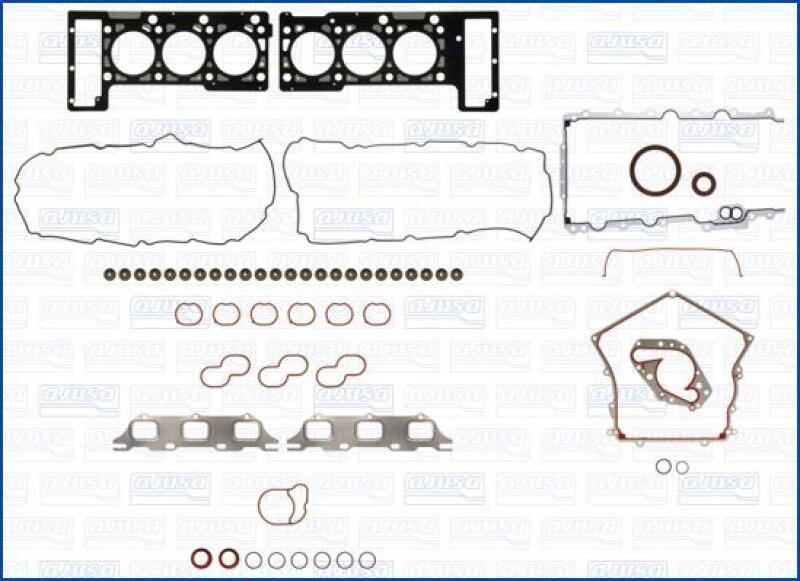 AJUSA Full Gasket Set, engine MULTILAYER STEEL