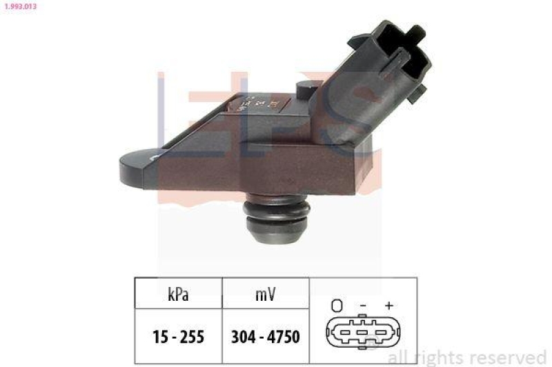 EPS Luftdrucksensor, Höhenanpassung Made in Italy - OE Equivalent
