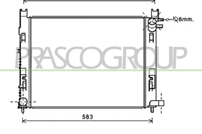 PRASCO K&uuml;hler, Motork&uuml;hlung PrascoSelection DA226R003