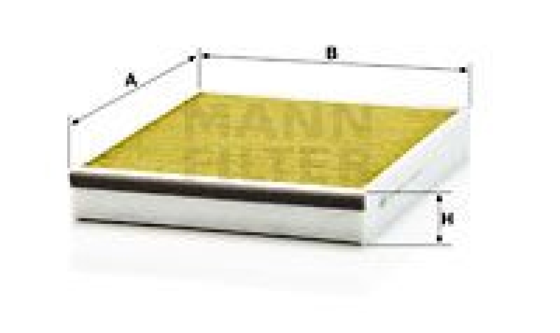 MANN-FILTER Filter, interior air FreciousPlus