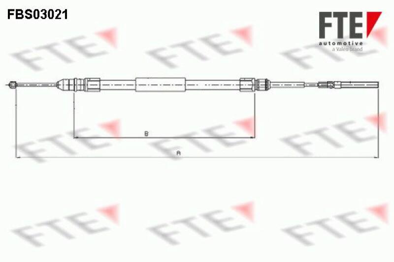 FTE Seilzug, Feststellbremse FBS03021