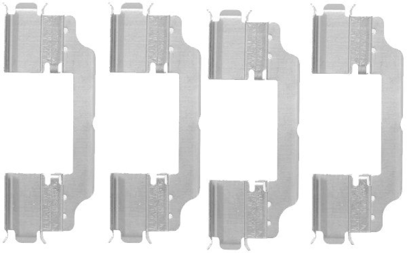 HELLA Accessory Kit, disc brake pad