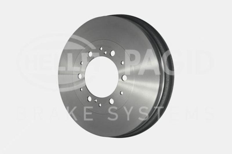 2x HELLA Brake Drum