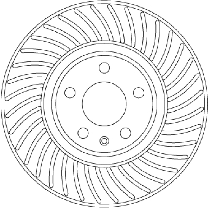 2x TRW Brake Disc