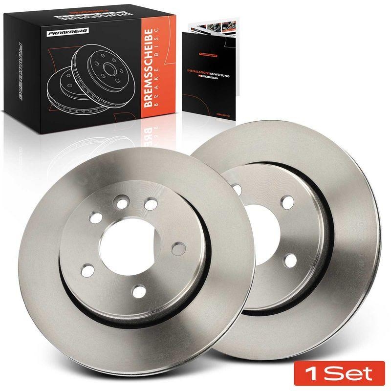 2x Frankberg Bremsscheiben Hinterachse 5481FB0034181