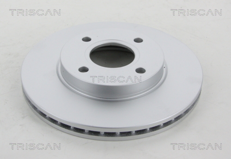 2x TRISCAN Brake Disc COATED