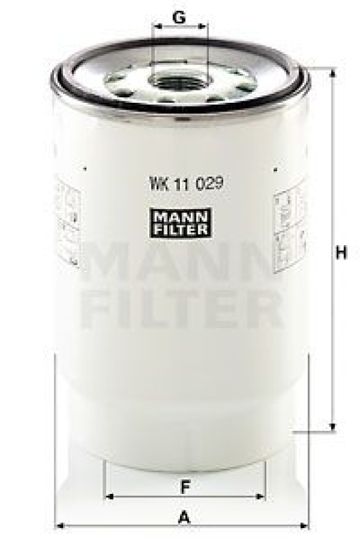 MANN-FILTER Kraftstofffilter