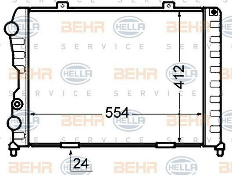 HELLA K&uuml;hler, Motork&uuml;hlung 8MK 376 766-001
