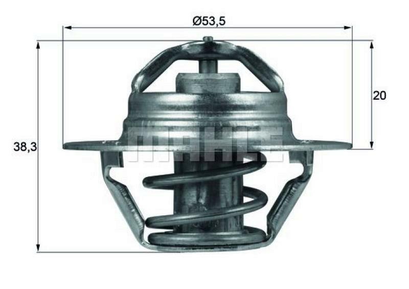 MAHLE Thermostat, coolant