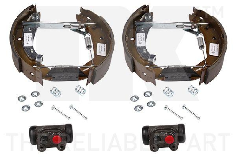 NK Brake Set, drum brakes