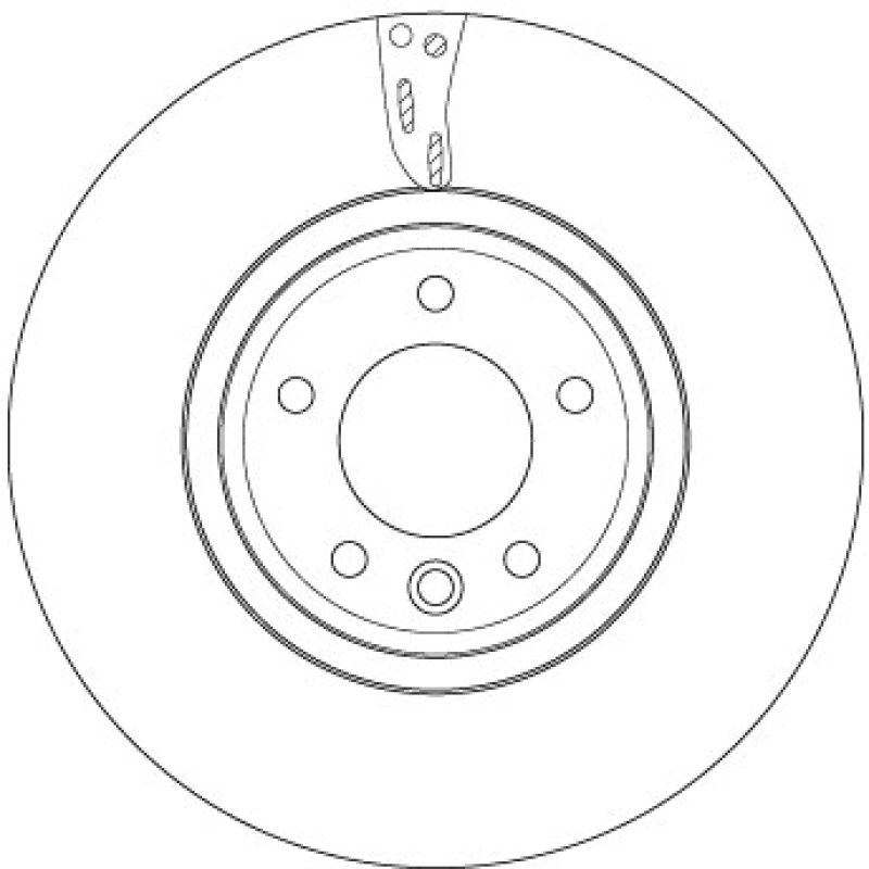 2x TRW Bremsscheibe