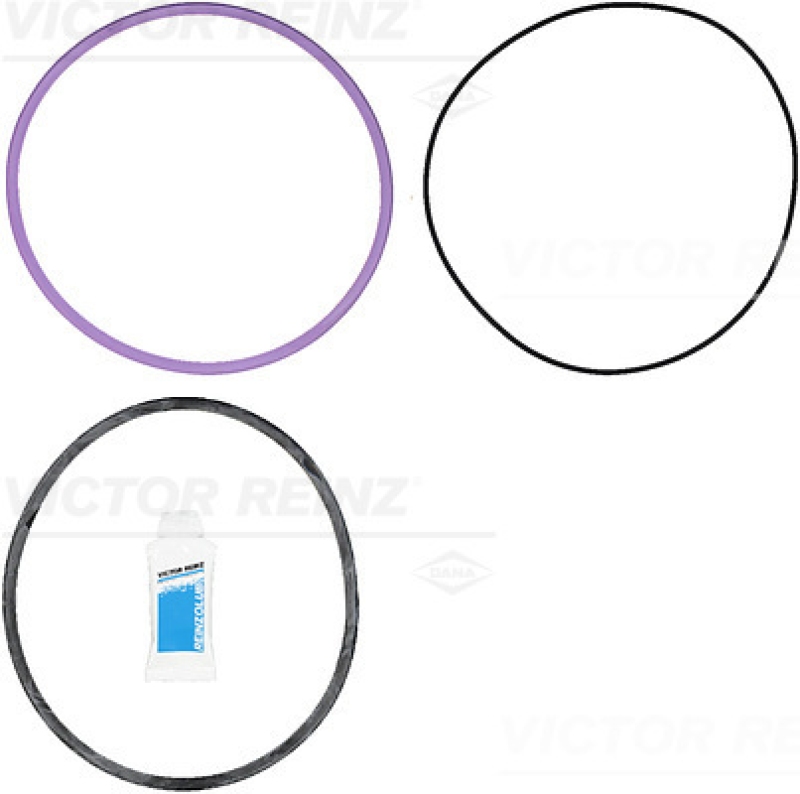 VICTOR REINZ O-Ring Set, cylinder sleeve