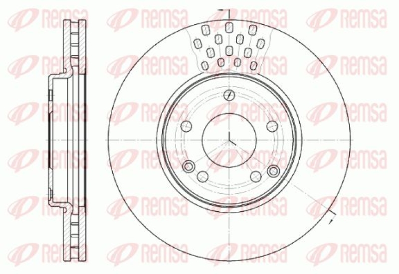 2x KAWE Brake Disc