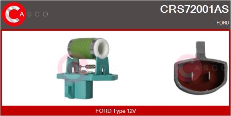 CASCO Series Resistor, electro motor radiator fan