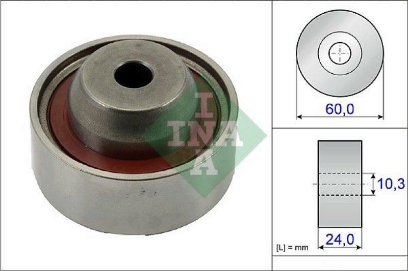 INA Deflection/Guide Pulley, timing belt