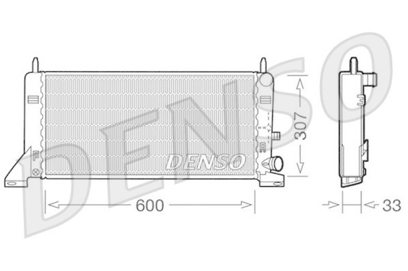 DENSO Radiator, engine cooling