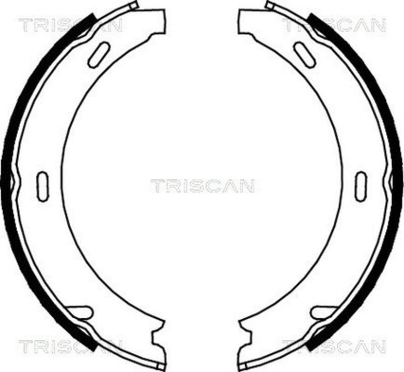 TRISCAN Bremsbackensatz