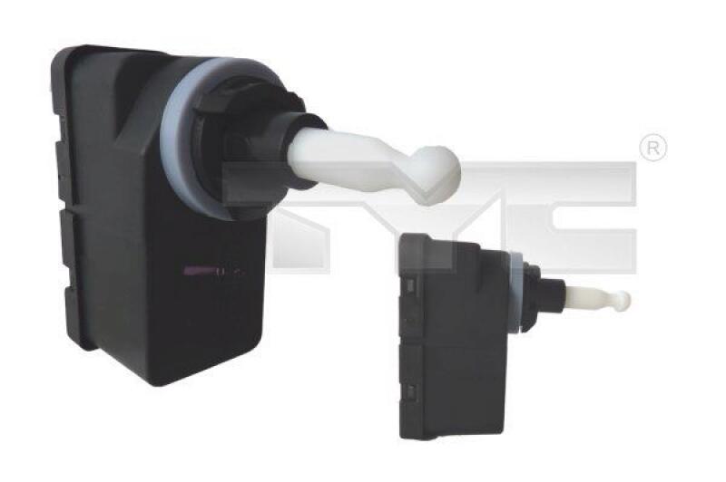 Control, headlight range adjustment