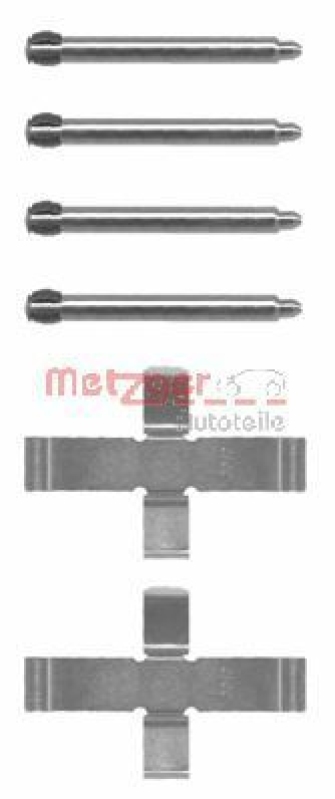 METZGER Accessory Kit, disc brake pad