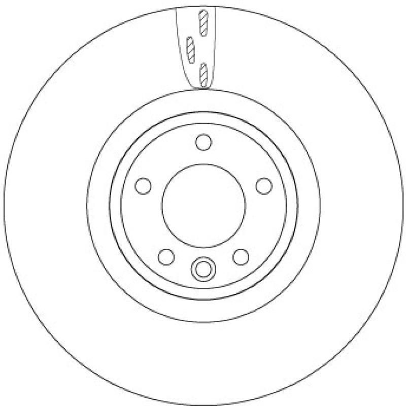 2x TRW Bremsscheibe