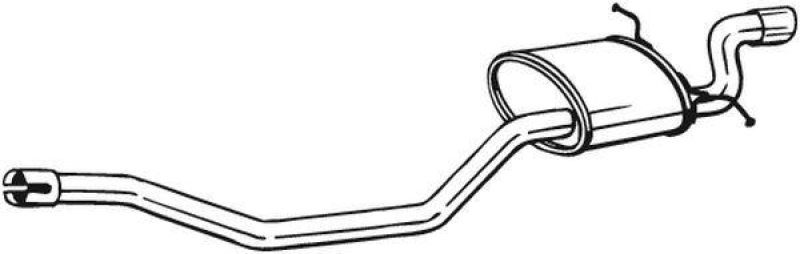 BOSAL End Silencer