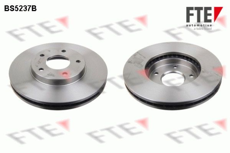 2x FTE Bremsscheibe COATED RANGE