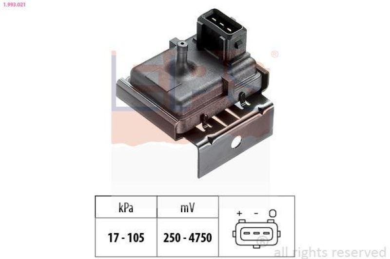 EPS Luftdrucksensor, Höhenanpassung Made in Italy - OE Equivalent