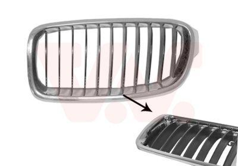 VAN WEZEL Radiator Grille ** Equipart **