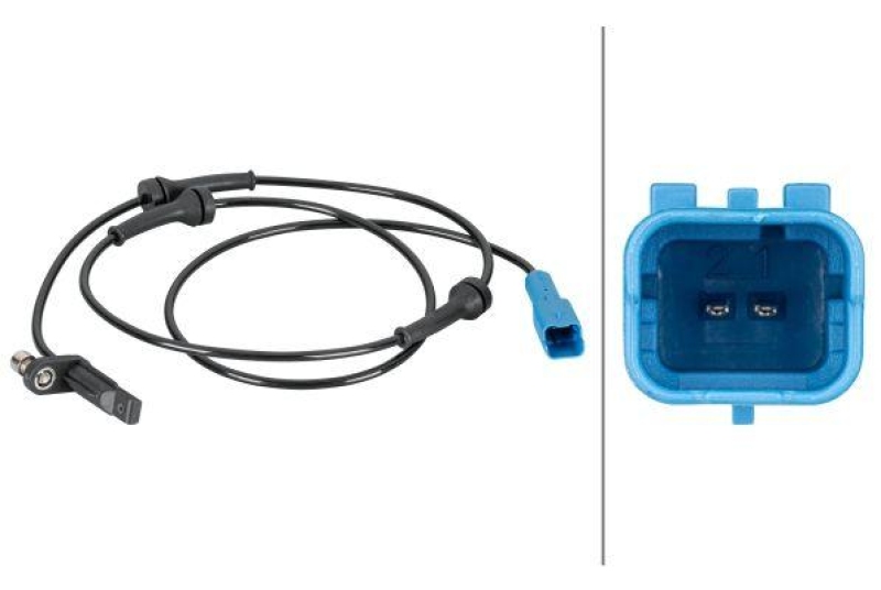 HELLA Sensor, Raddrehzahl 6PU 012 806-701