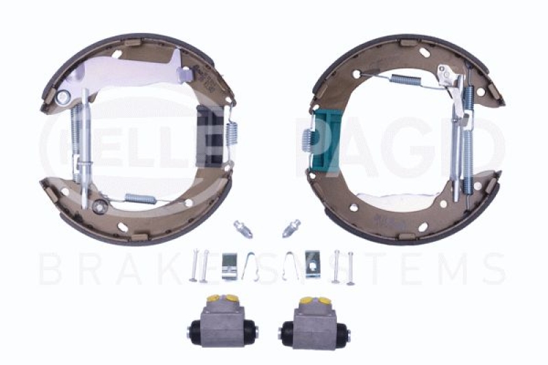 HELLA Brake Shoe Set Shoe Kit Pro