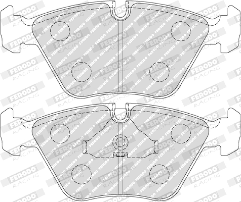 FERODO RACING Bremsbelagsatz, Scheibenbremse