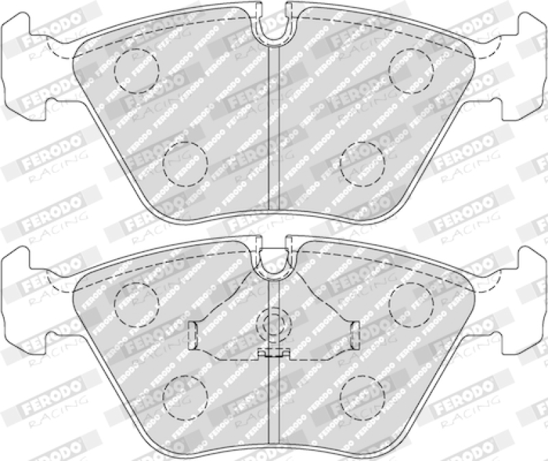 FERODO RACING Bremsbelagsatz, Scheibenbremse