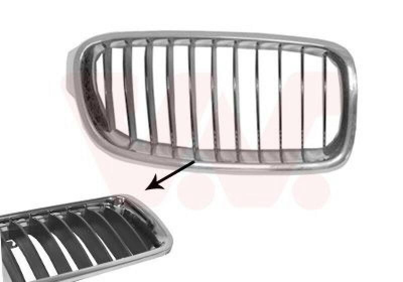 VAN WEZEL Radiator Grille ** Equipart **