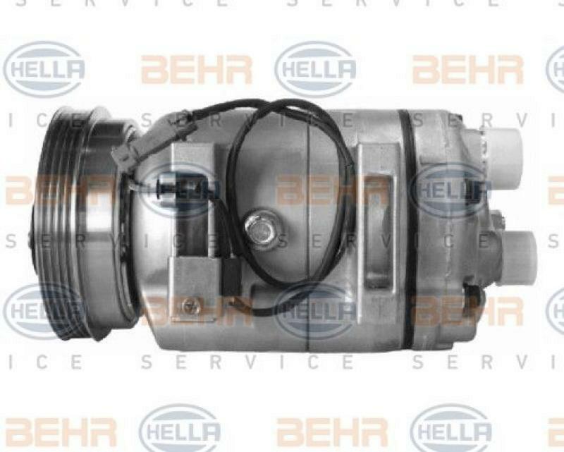 HELLA Compressor, air conditioning BEHR HELLA SERVICE