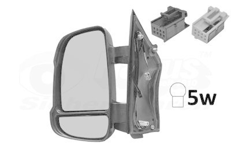 VAN WEZEL Außenspiegel * HAGUS * 1651803