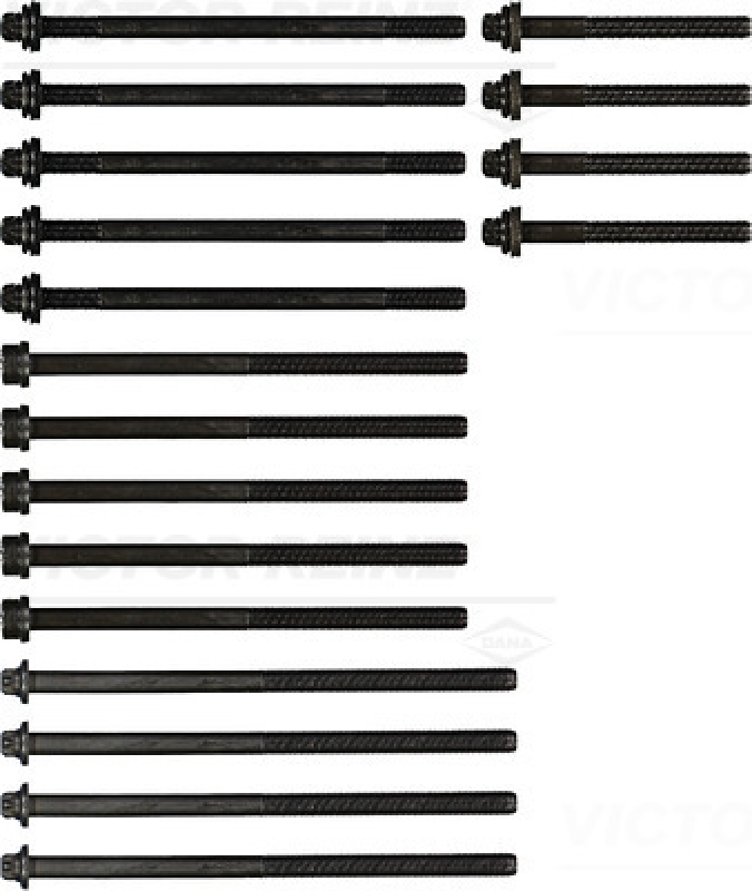 VICTOR REINZ Cylinder Head Bolt Set
