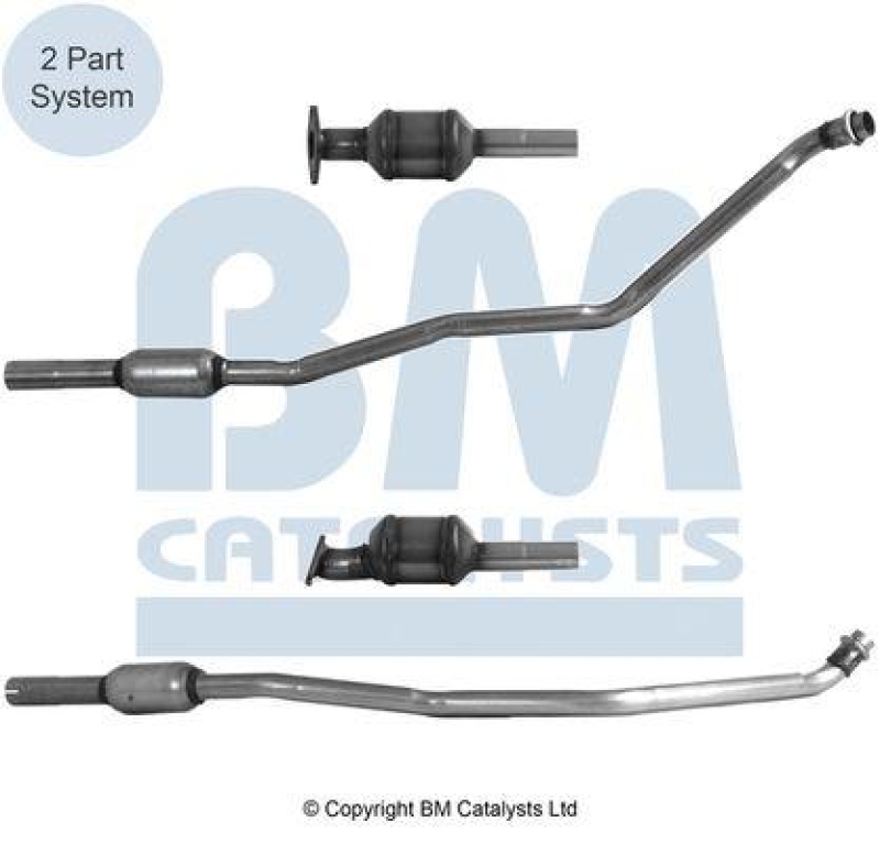 BM CATALYSTS Catalytic Converter Approved