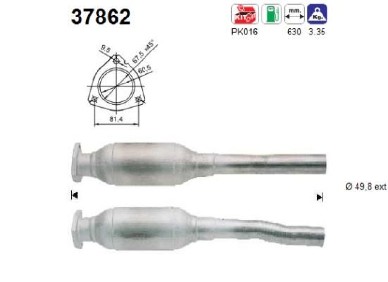 AS Catalytic Converter