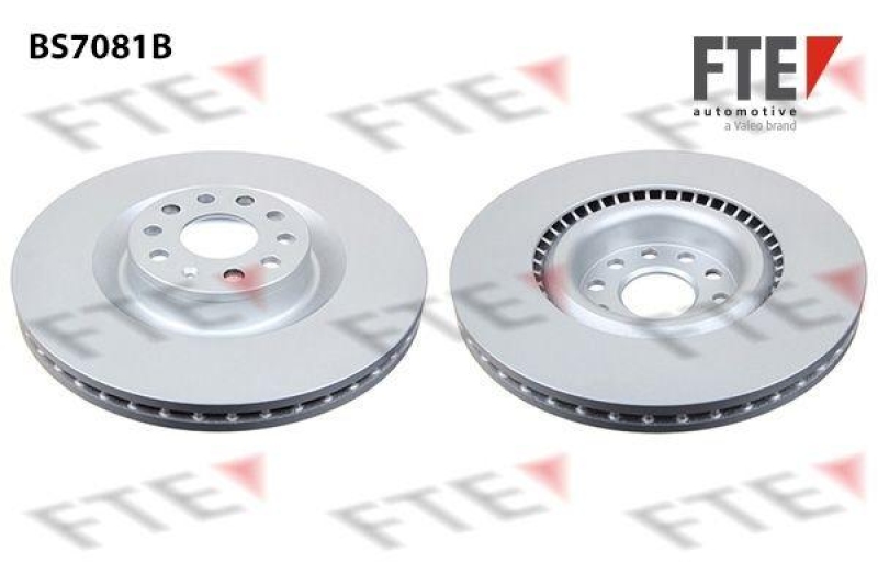 2x FTE Bremsscheibe COATED RANGE