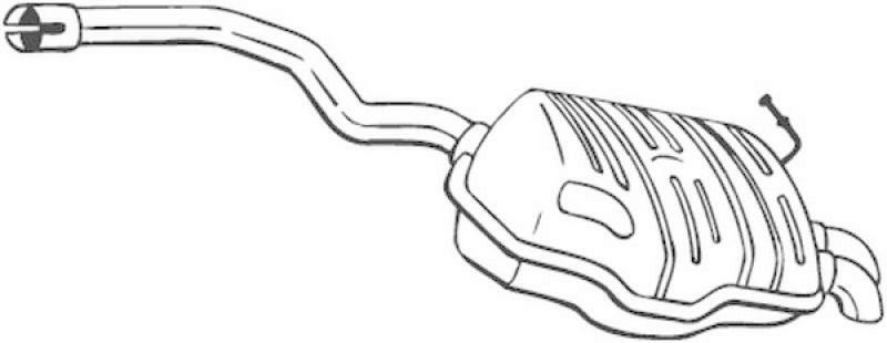 BOSAL End Silencer