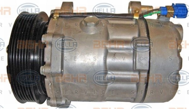 HELLA Compressor, air conditioning BEHR HELLA SERVICE Version ALTERNATIVE