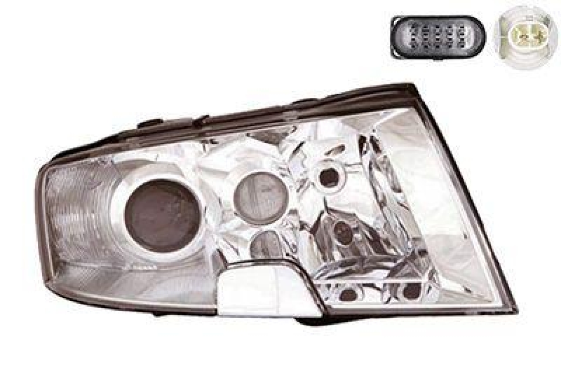 VAN WEZEL Headlight