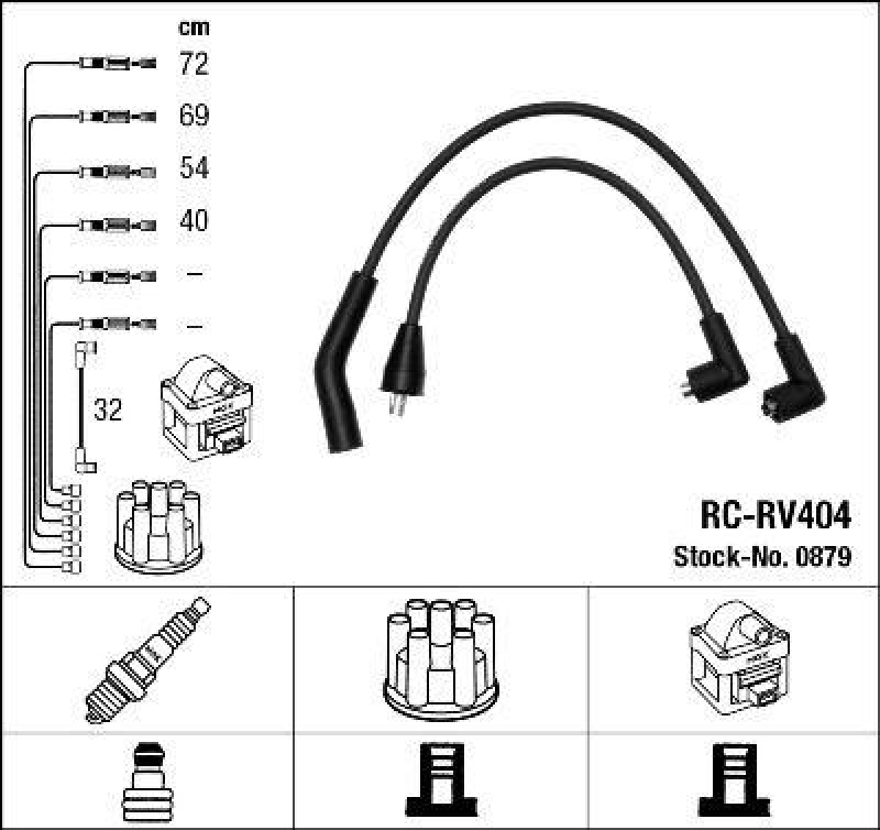 NGK Ignition Cable Kit