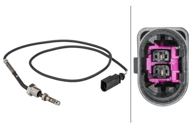 HELLA Sensor, Abgastemperatur 6PT358181-541