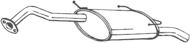 BOSAL End Silencer