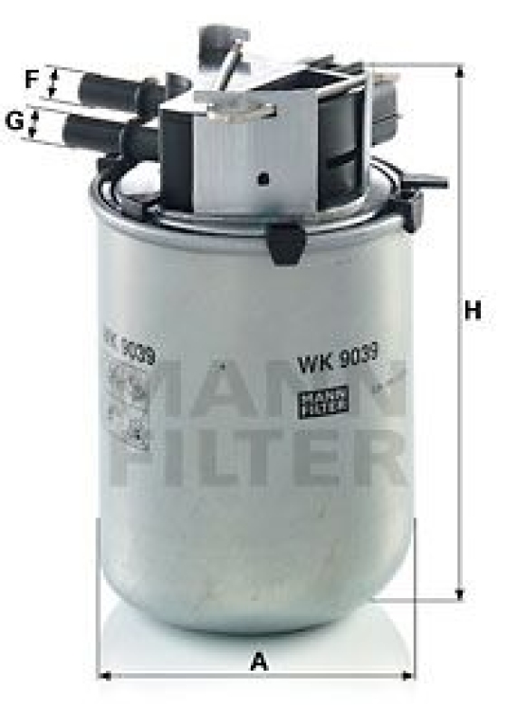 MANN-FILTER Kraftstofffilter